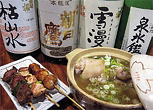 やきとり　鳥豚